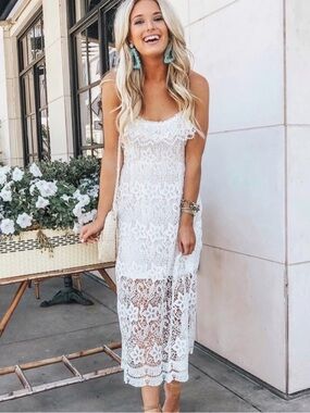 Nasty Gal summer midi dress